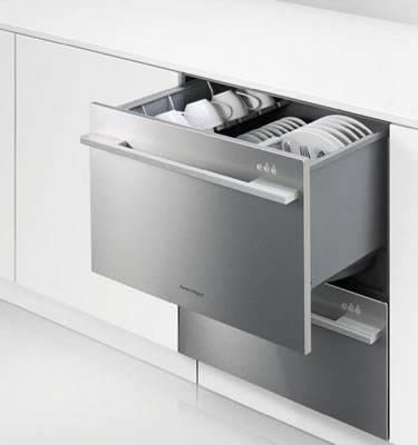 luxappliances's tweet image. A space efficient dishwasher in a drawer!  This DishDrawer™ from #FisherandPaykel is as easy to open and close as a kitchen drawer. Conveniently positioned at bench height to make loading and unloading easy. #dishdrawer #kitchencleanup #shoplocal #comoxvalley #luxappliances
