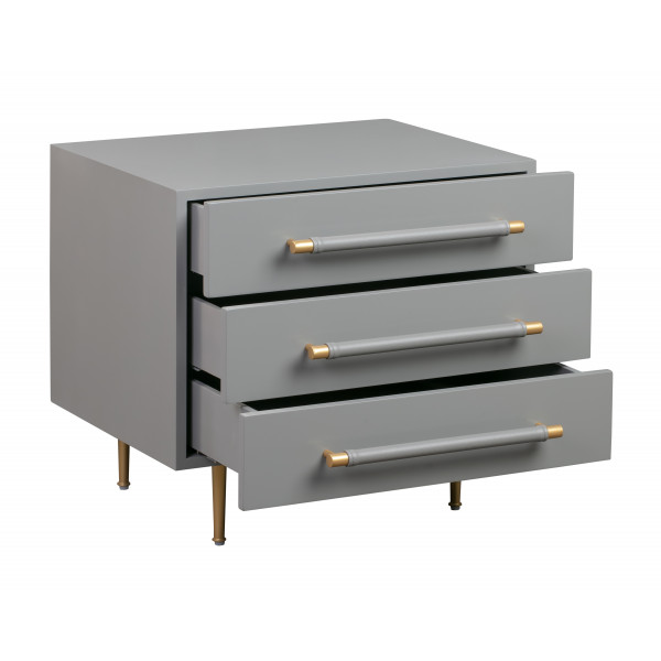 YoloInteriors's tweet photo. Simple yet brimming with understated elegance, the Trident nightstand offers modern appeal and stylish functionality. Featuring plenty of storage space for your essentials, soft-close drawers and brass accents. https://t.co/DcCkjoeQoT