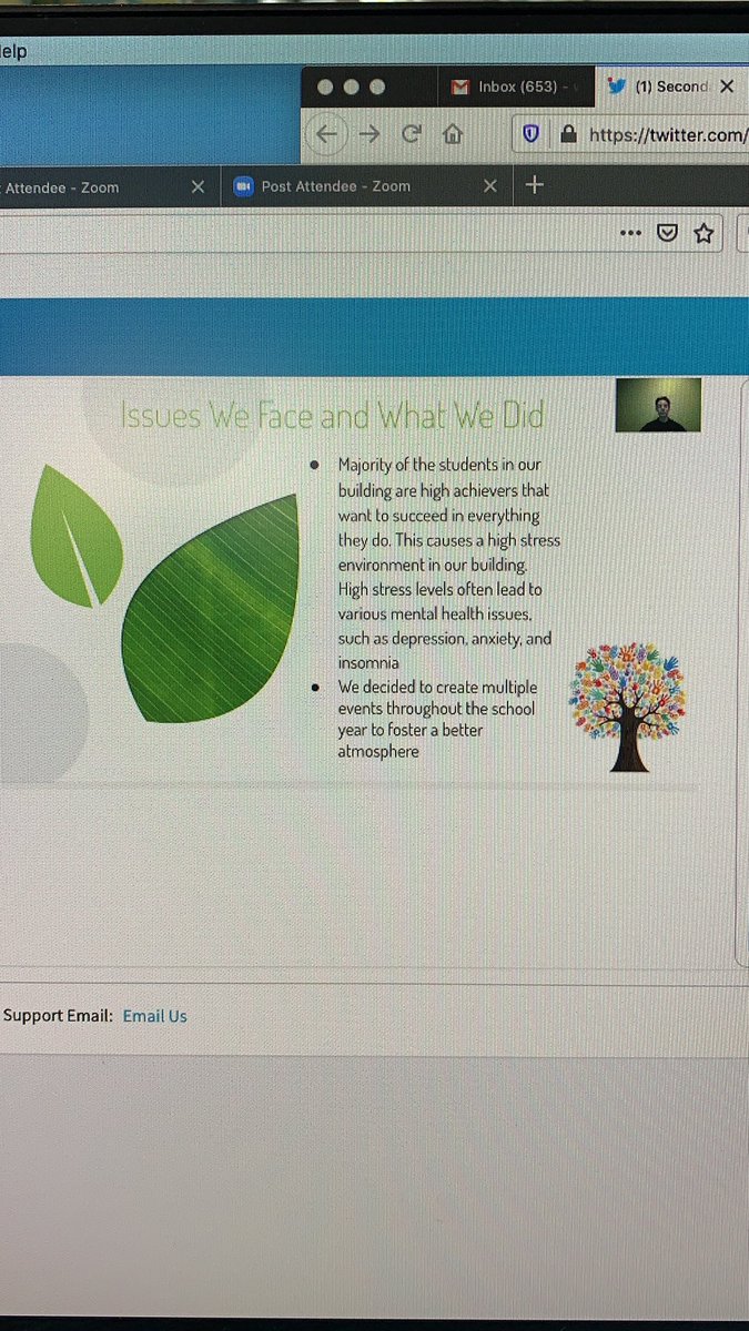 The students who attend the Math, Science &amp; Tech Program in the L’Anse Creuse School District did a great job sharing information on their Mental Health Awareness Week. #SMH20 <a href="/lansecreuse/">L'Anse Creuse Public Schools</a> @LC_Edoff
