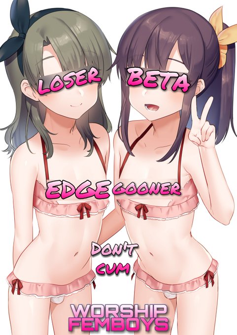Be a good beta, and obey the cute Femboys.
Stay horny and silly.
This way it is easier for the Femboys