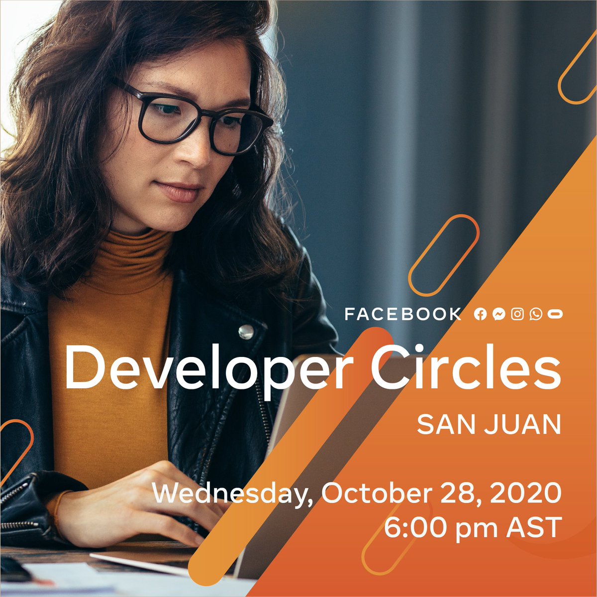 linkpuertorico's tweet photo. DevC San Juan is back! Join us on Wednesday, October 28, at 6:00pm, for an evening with the #FBDeveloperCircles community!
RSVP (free): https://t.co/PZRMRFtBlK https://t.co/5V1w7WxLrD