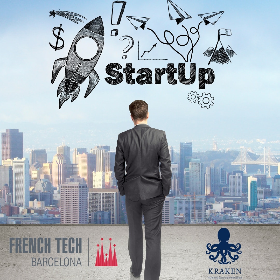 kraken-assurance.com est heureux d'intégrer la French Tech Barcelona et de participer au rayonnement de la tech Française à Barcelone.
Nous sommes encore à la naissance de notre start-up mais notre plan à 2 ans est en orbite avec une motivation à 110%!
Kraken-assurance.com