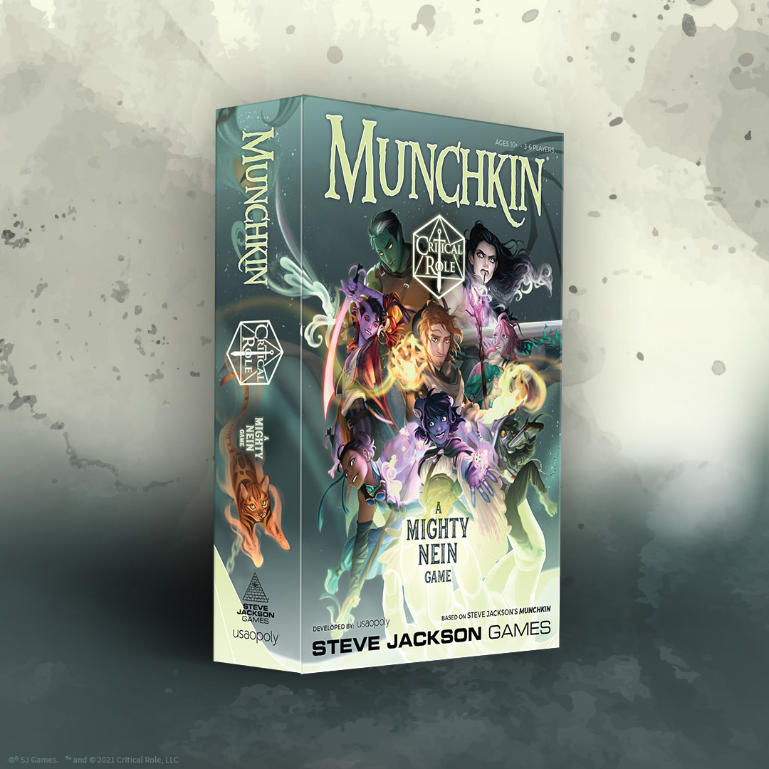 The Op Games (@theopgames) on Twitter photo The adventures of The Mighty Nein will become yours this winter! Take on the roles of your favorite characters and race to riches in this treasure seeking game of strategy and betrayal based on <a href="/CriticalRole/">Critical Role</a>'s second campaign. Learn more now: bit.ly/3neC5wI
<a href="/SJGames/">Steve Jackson Games</a> The adventures of The Mighty Nein will become yours this winter! Take on the roles of your favorite characters and race to riches in this treasure seeking game of strategy and betrayal based on <a href="/CriticalRole/">Critical Role</a>'s second campaign. Learn more now: bit.ly/3neC5wI
<a href="/SJGames/">Steve Jackson Games</a>