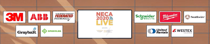 IBEWNECAetA's tweet photo. Several of our Training Partners are participating at #NECA2020LIVE this week. We look forward to visiting you in the exhibit hall! #TPTuesday #etATraining https://t.co/Dpq21pMBEu