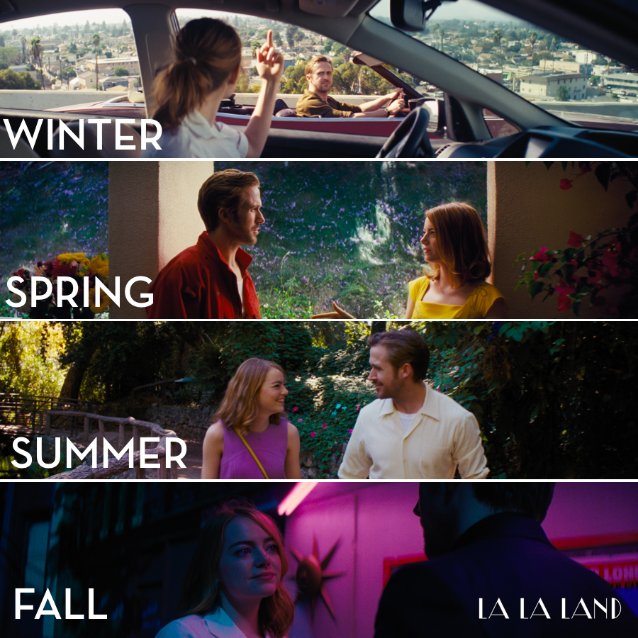 A year in the life of our #LaLaLand loves! 💜✨