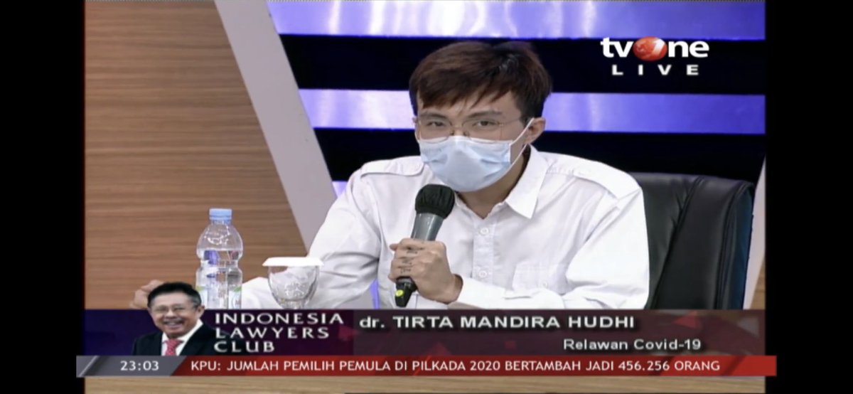 #ILCRumahSakitDituduh | NARASUMBER ILC : dr. TIRTA MANDIRA HUDHI (Relawan Covid-19) @tirta_hudhi