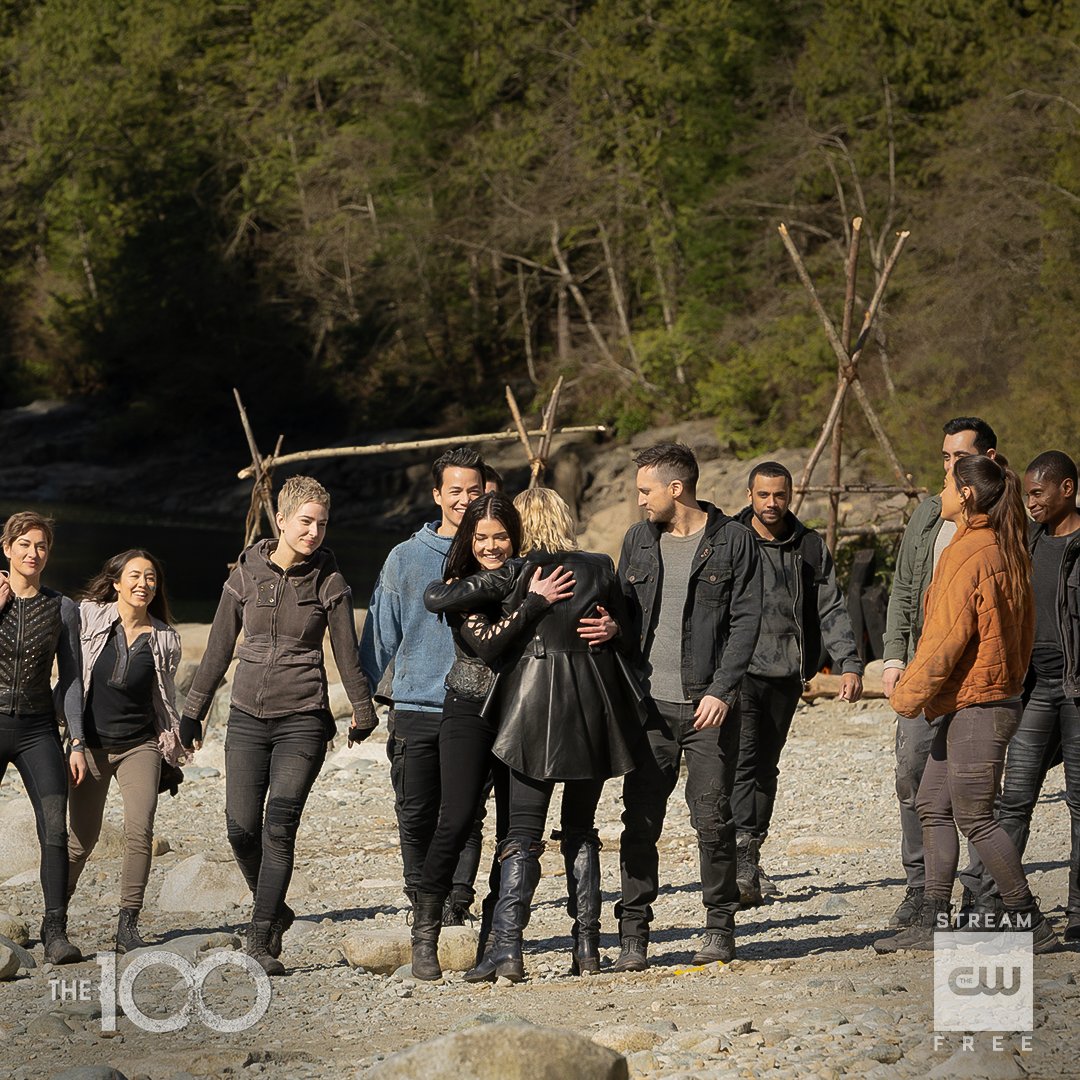 Together. Stream the series finale of #The100: go.cwtv.com/streamHNDtw