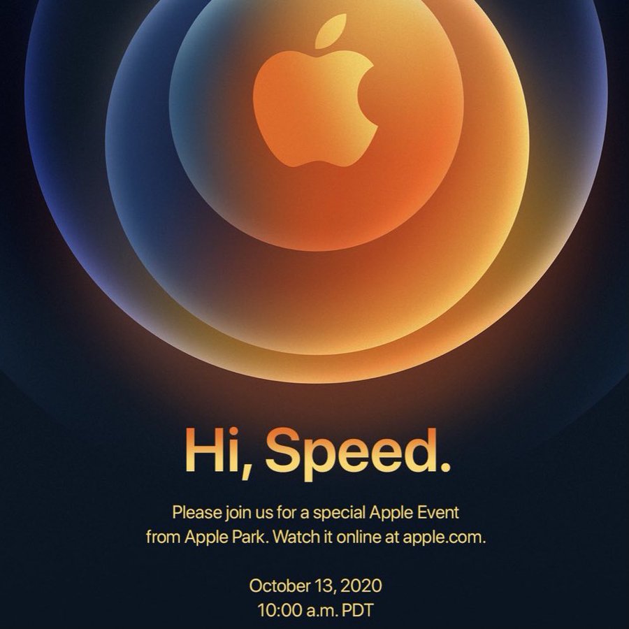 Iphone 12イベント Hi Speed のロゴをモチーフにした壁紙 有志のデザイナーが公開 ゴリミー