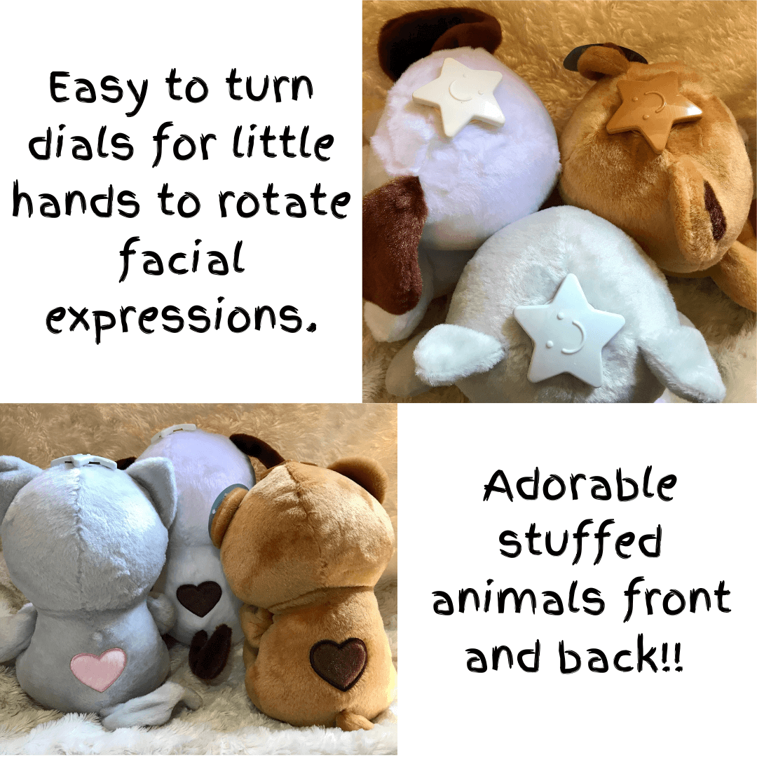 aarlreviews's tweet photo. The @WhatsitsfaceToy stuffed animals are amazing for kids as playtime and tools for therapy. These little guys have already started showing progress and it's only been a week!! 
Kitty- https://t.co/ysluH0Nv5v
Bear- https://t.co/qtwFZTwcp1
Puppy- https://t.co/hq05Jmtrcv https://t.co/hCVO70d0wf