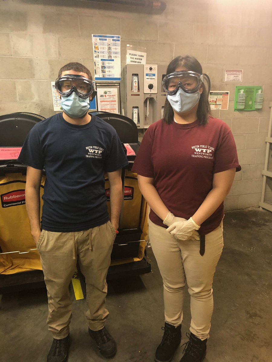 StriveWTP's tweet photo. STRIVE WTP Students are setting a great example of being safe during the COVID-19 pandemic. Make sure to always wear a mask! #maskup (2/2) https://t.co/iXHvzblKjJ