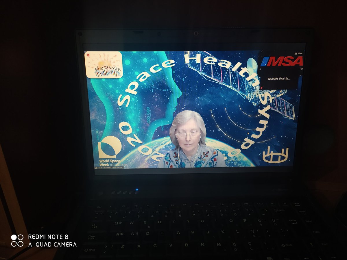 Really wonderful start to week with Space Health Symposium. Thanks a lot to <a href="/adastravita/">The ad astra vita project</a> , <a href="/Docprinzel/">Dr Rowena Christiansen</a>  and her team. #WSW2020 #adastravita