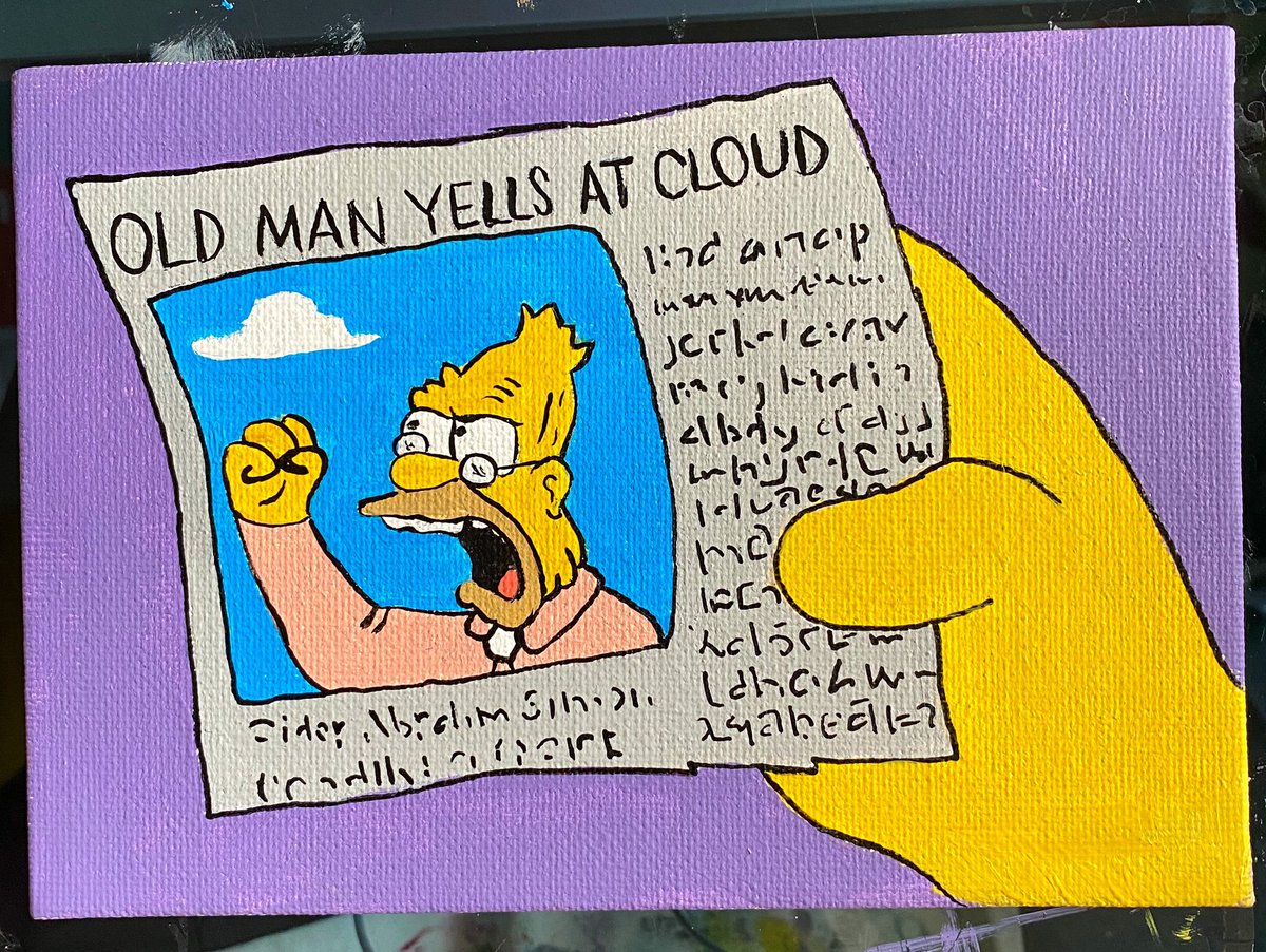 Old Man Yells At Cloud