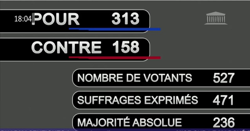 FNEasso's tweet photo. #néonicotinoïdes et #loiASAP : deux reculs du droit de l'environnement pour le prix d'un...
Affligeant 🙄 Bravo quand même aux députés qui ont eu le courage de voter en conscience. https://t.co/qKlCs7KJd6