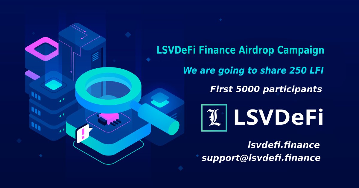LsvDefi Finance tweet media