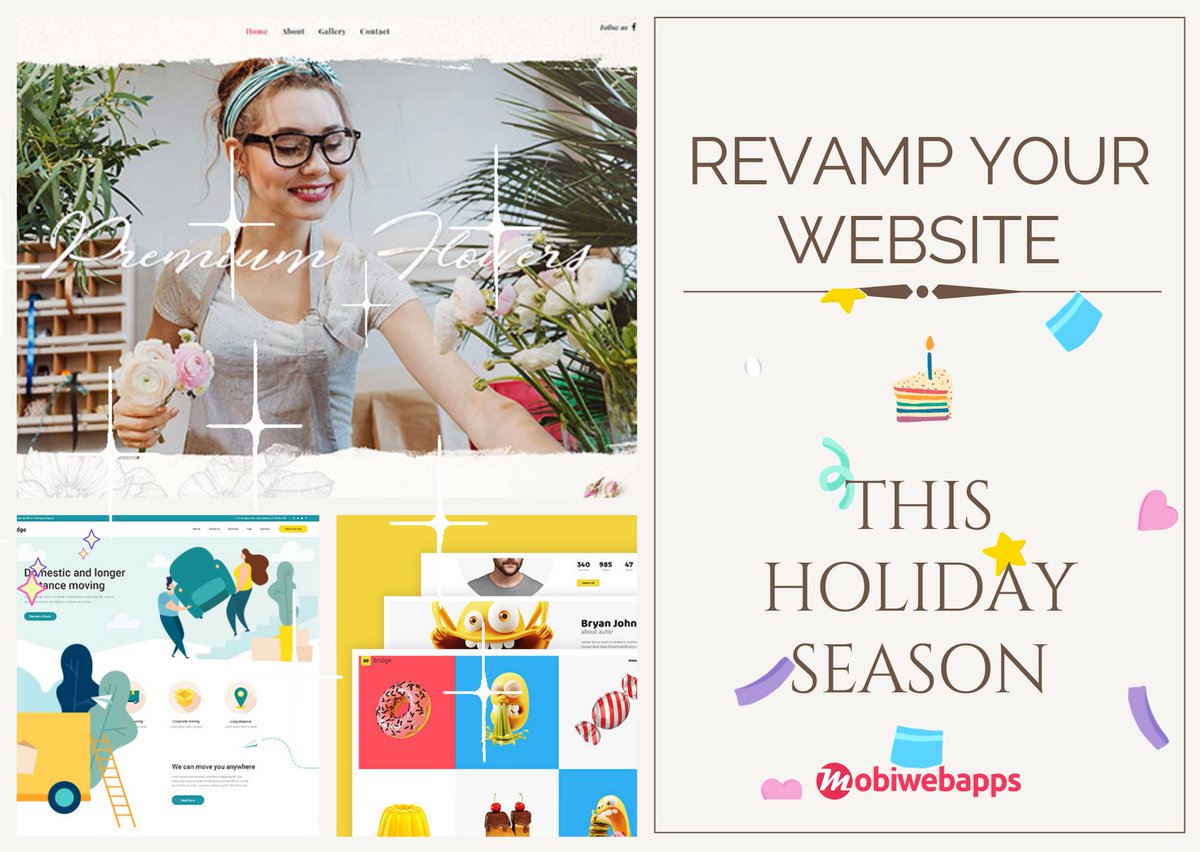 MobiWebapps's tweet image. Give your website a brand new look this holiday season. To avail best deals.
Visit now: mobiwebapps.com
#wordpress #mobiwebapps #website #webdevelopment #business #redesigning #recommendation #findapro