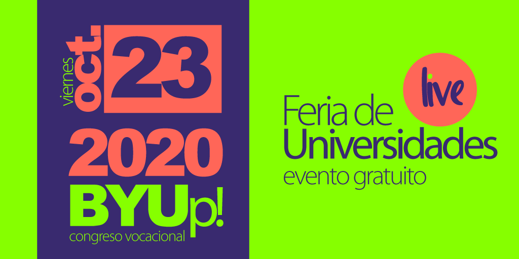 Yqsigo's tweet photo. ¡A punto de celebrar el #CongresoVocacional #BYUp versión online! 🚀
#LoQueTeEspera
🔜 23 de octubre 2020 abierto al público

Regístrate aquí: https://t.co/4sLtlzpd1F https://t.co/QeS6NxanNX