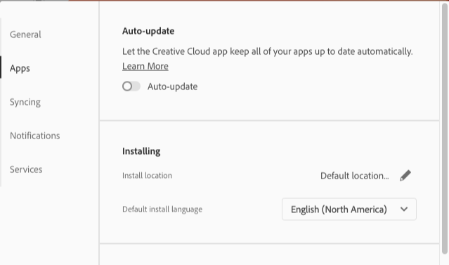 adobe default install location adobe default install location