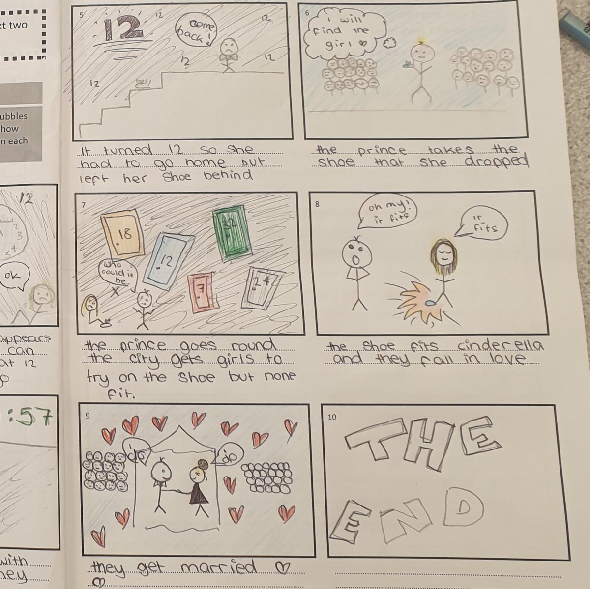 UWSperforminga1's tweet photo. Some fabulous storyboard work in year 8 drama today. Looking at Pantomime. #drama #education #performingarts https://t.co/f9M4gLAKNw