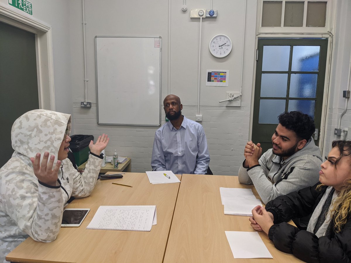 Yr 13 practised debating in #TOK today with "there is no such thing as a neutral question" 🤔🤔 they SMASHED it! Some great ideas &amp; strong arguments @seamusoates #loveTBAP <a href="/krishna_purbhoo/">TBAP 16-19 Academic AP Academy</a>