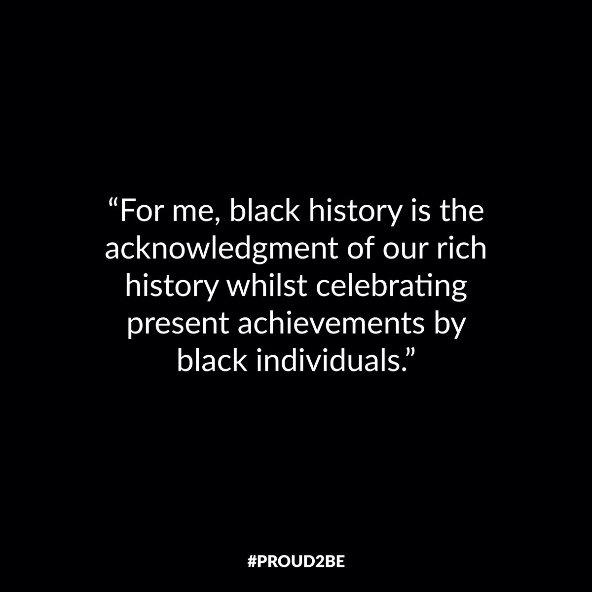 BaduSports's tweet photo. Nana, one of our young people and our previous mentoring lead. Here is what black history means to him #proud2be #BlackHistoryMonth https://t.co/m2qSr86itb