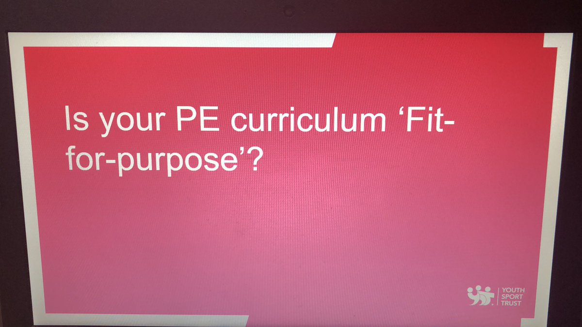 Great afternoon connecting with PE colleagues - reflecting on why PE is so important for our Young people. Thank you @RingwoodSchool for the invitation! @YouthSportTrust @FiMcMillan4 #YSTMembership #ReturntoPE