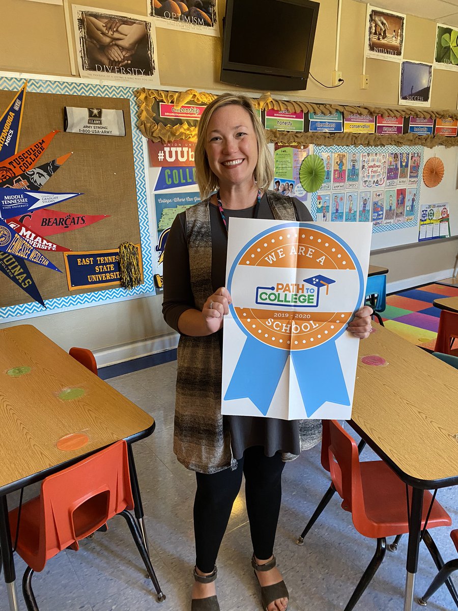 So excited that we were awarded the Path to College School Designation for the 2019-2020 school year <a href="/KCS_Kennedy/">Kennedy Elementary</a>!  Proud of the ways that we bring education and information to our Coyotes regarding higher level learning @KCS_District!