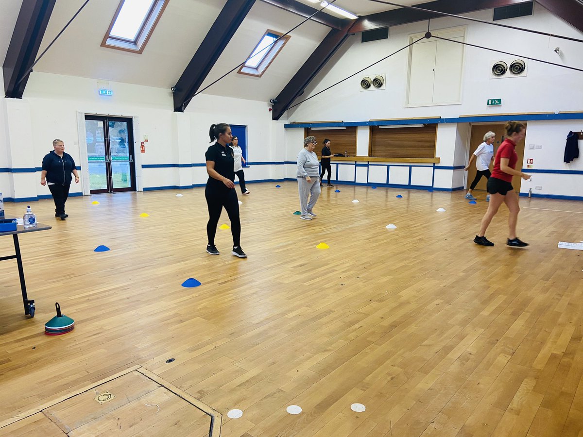 And we’re back! Our #thisgirlcan Trowbridge Healthier Communities group are getting back into the swing of things at dance fit tonight #sportengland #ourwiltshire #wiltshiretogether