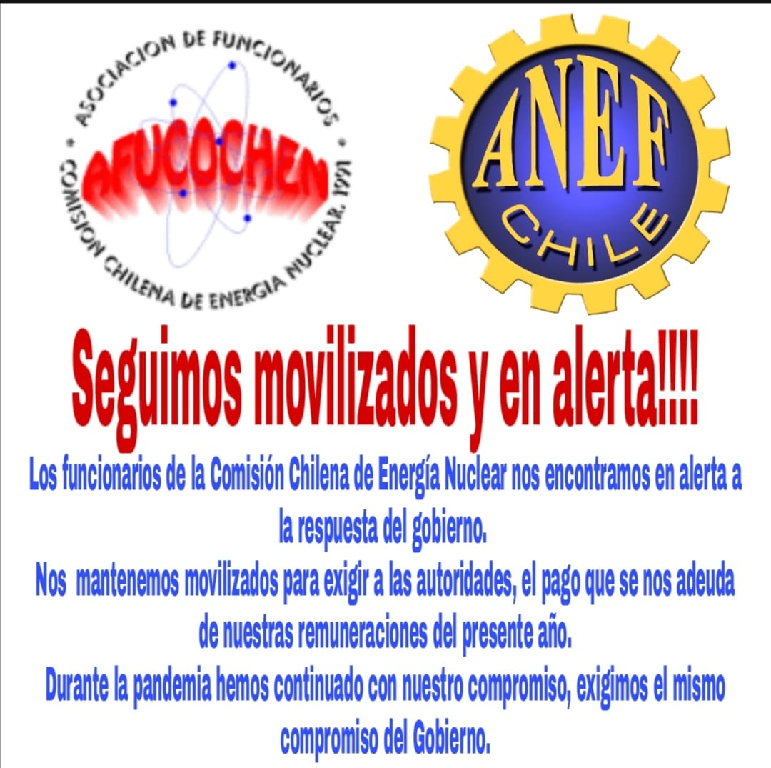 afucochen's tweet photo. Todo @cchen_gob en ALERTA!!...llevamos 7 meses esperando la firma del DS21 por parte de @DipresChile , una falta de respeto para nuestros funcionarios y funcionarias  #ElParoVa @anefchile @ignaciobriones_ @JCJobet @fjlopezd @matiasacevedof @japdebelli @jplchile https://t.co/t4sfqqtvsm