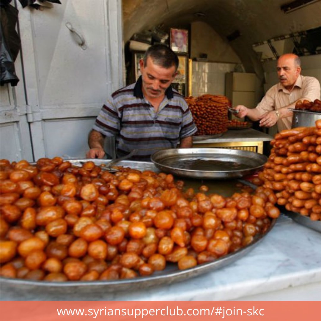 actionsyriauk's tweet photo. #Awameh is sweet dumplings done the Syrian way! Usually enjoyed with Arabic coffee but we find it works just as well with a cup of tea! Perfect for these cold, wet #autumn days. Join our #SyrianKitchenClub to find out more. It's ideal for keeping yourself occupied over #lockdown! https://t.co/kRSvolytM2