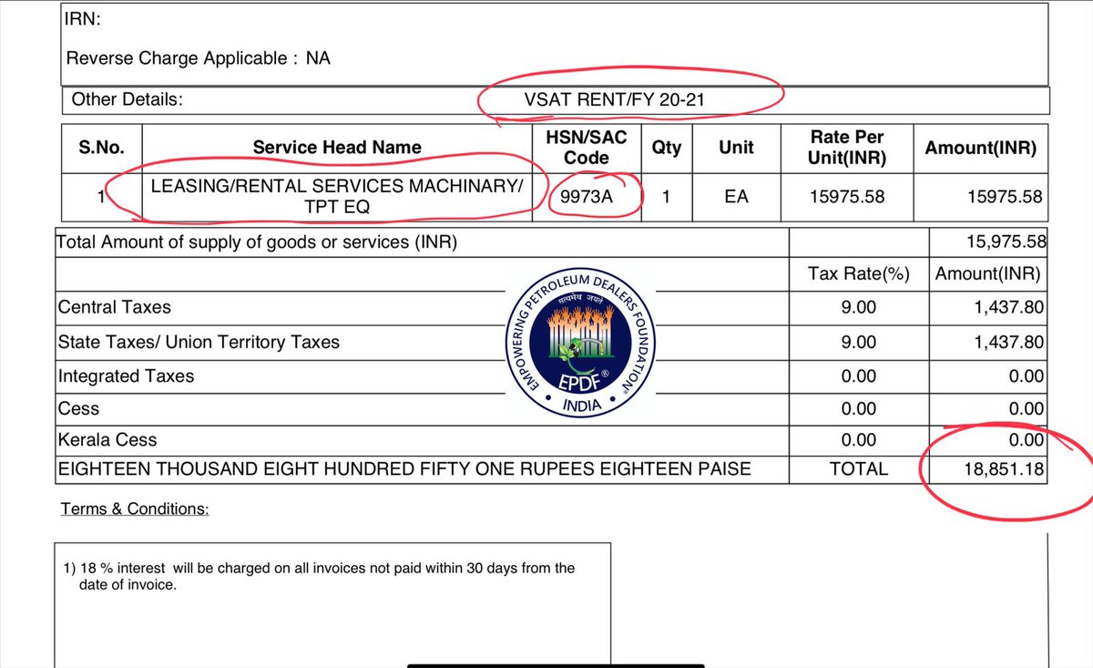 ashwaniattrish's tweet photo. @dpradhanbjp The Loot in Guise of V-Sat Recovery Charges @IndianOilcl Continues Unabated Despite Contractual Obligations Clearly Spelled Out in the Dealership Licence Agreement (DLA) and How!! Either @VigyanKumar Doesn’t Understand the DLA or this is Completely Tacit! What More? https://t.co/2weKEQVkNW