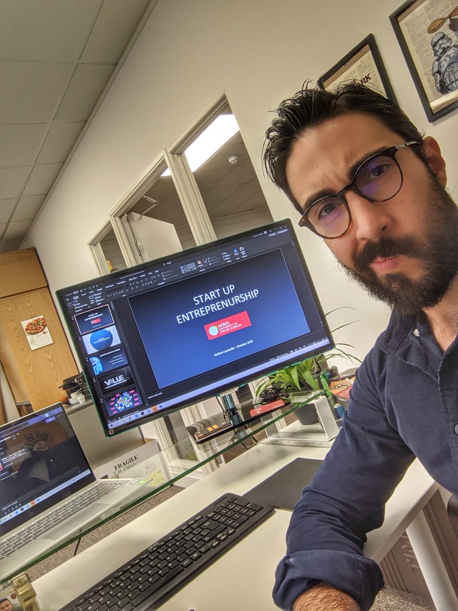 PizzaSiGroup's tweet image. All in a day&apos;s work for our Co-founder @steflaudadio! Each year Stefano returns to @AeresNL to teach the next generation about start up Enterprises. Due to Covid, this lesson was taught via Teams, but still enjoyed by all!
#PizzaAuthority #PassingOnTheKnowledge #FutureGeneration