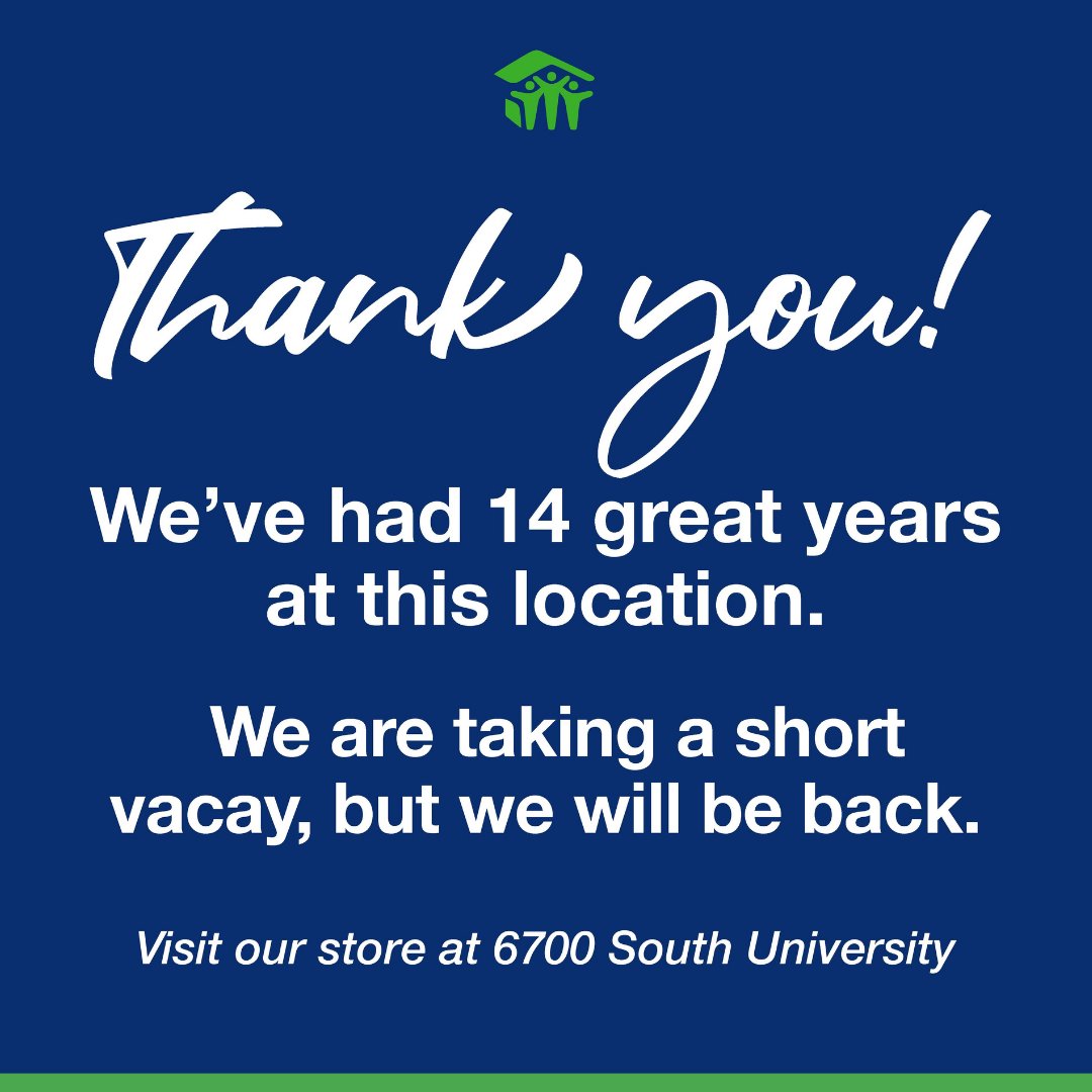 The Habitat for Humanity Restore in North Little Rock at 2657 Pike Ave. is taking a short vacay. 

Here are the new store hours: Wednesday- Saturday 
9 a.m.- 5 p.m.

Pickups are still available!