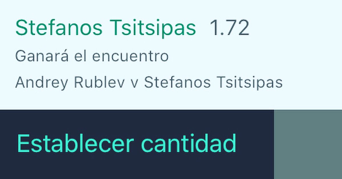 NikolasGen's tweet photo. 🔥STAKE 2 🔥 🎾🎾 #bet #bet365 #betfair #bettingtips #money #sport #tennis #makingmoney #easymoney #apuestasdeportivas #tipster #willliamhill #pinnacle #dinero #tennis #moneymaker #bwin #trading #betsson #tipster #atp #atpworldtour #lima https://t.co/onnLhKFdfO