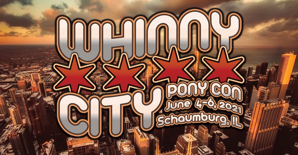 WhinnyCityPony's tweet photo. The sun will rise again. Whinny City Pony Con will return to Schaumburg, IL on June 4-6, 2021! https://t.co/KXGjREgb7Z