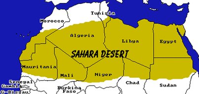 One question tho, is why did no invaders of North africa, EVER move south ?The answer is the biggest Desert in the world, the biggest natural continental barrier in the world, the sahara.