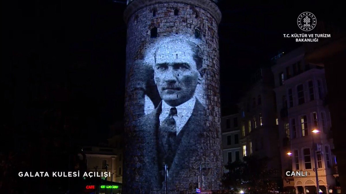 ugurmaslamani's tweet photo. Atam Galata Kulesinde şahane duruyor, ayrıca 7. Kattaki tarihi yarımada maketi muhteşem https://t.co/TefE0qpkL4