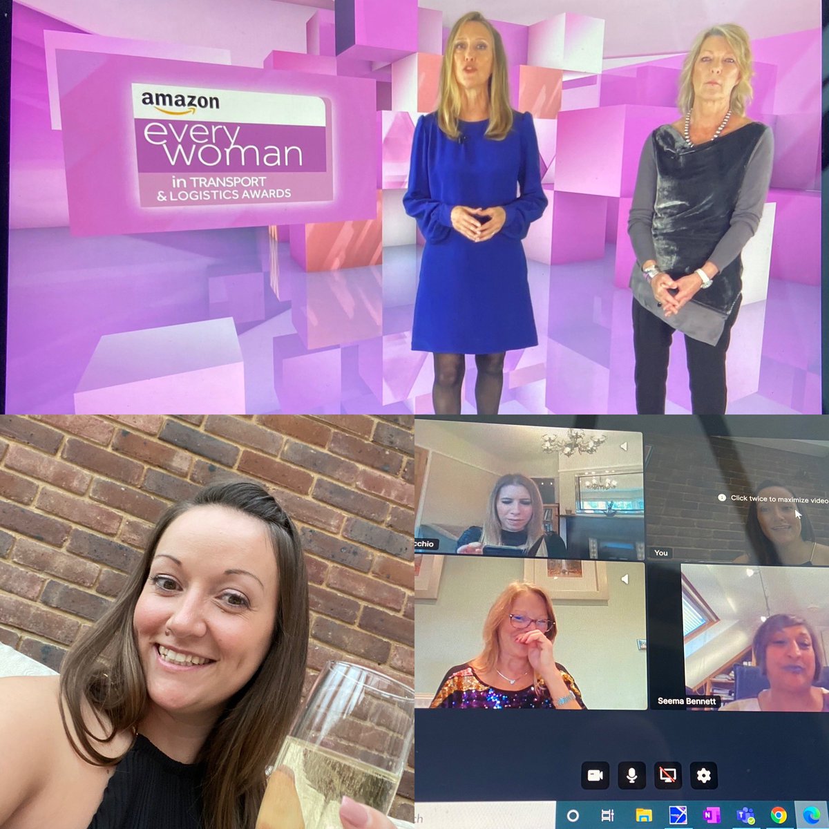 KeelyPriestman's tweet photo. Loving these virtual awards! 😃🥂🍾 well done to all @everywomanUK #ewTLAwards https://t.co/zi1CdfvWLz