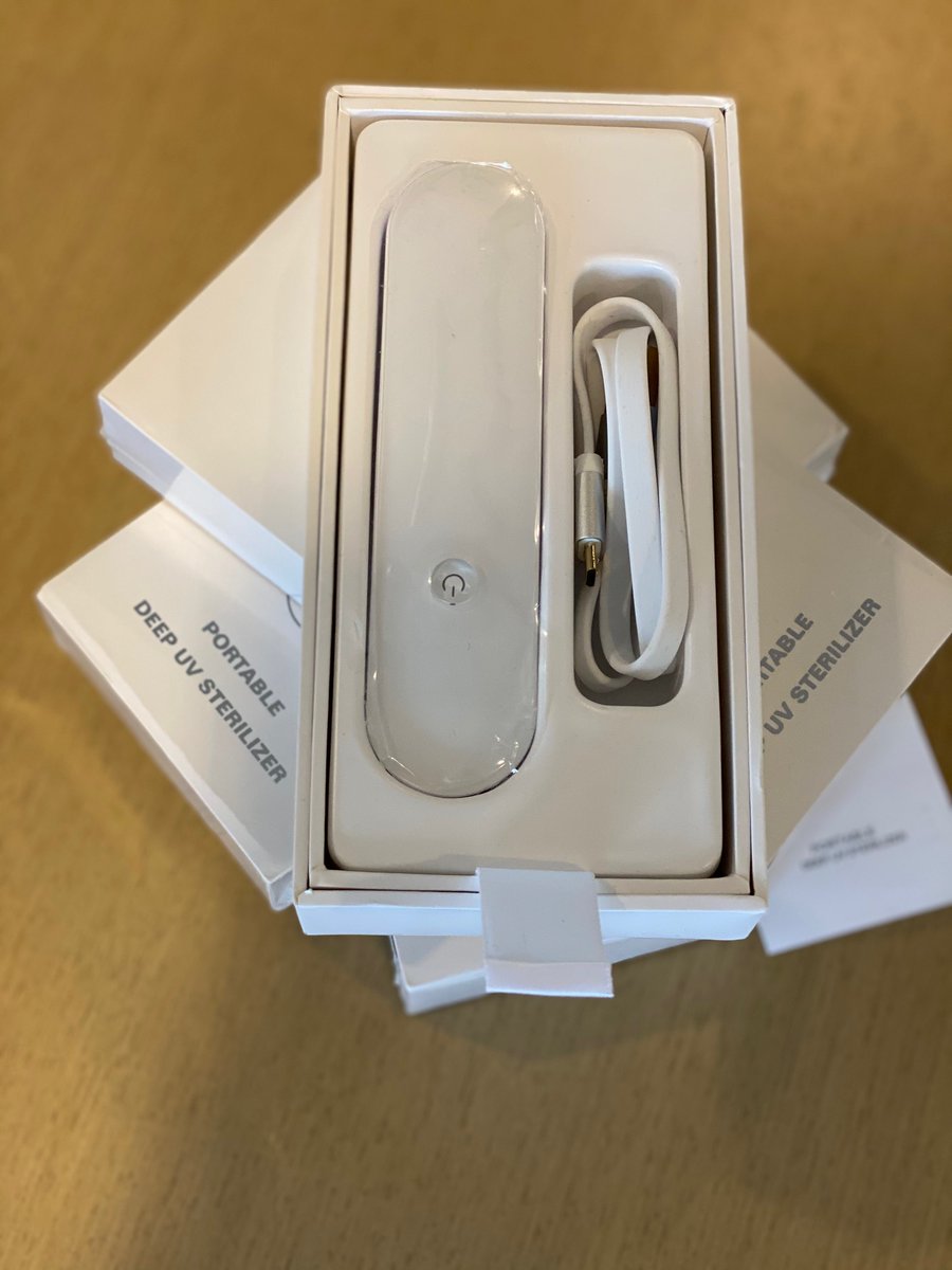 Find yourself sanitizing more than an ER doctor these days? We are giving away four Portable Deep UV Sterilizers. 

RT to enter to win!

#TossItTuesday