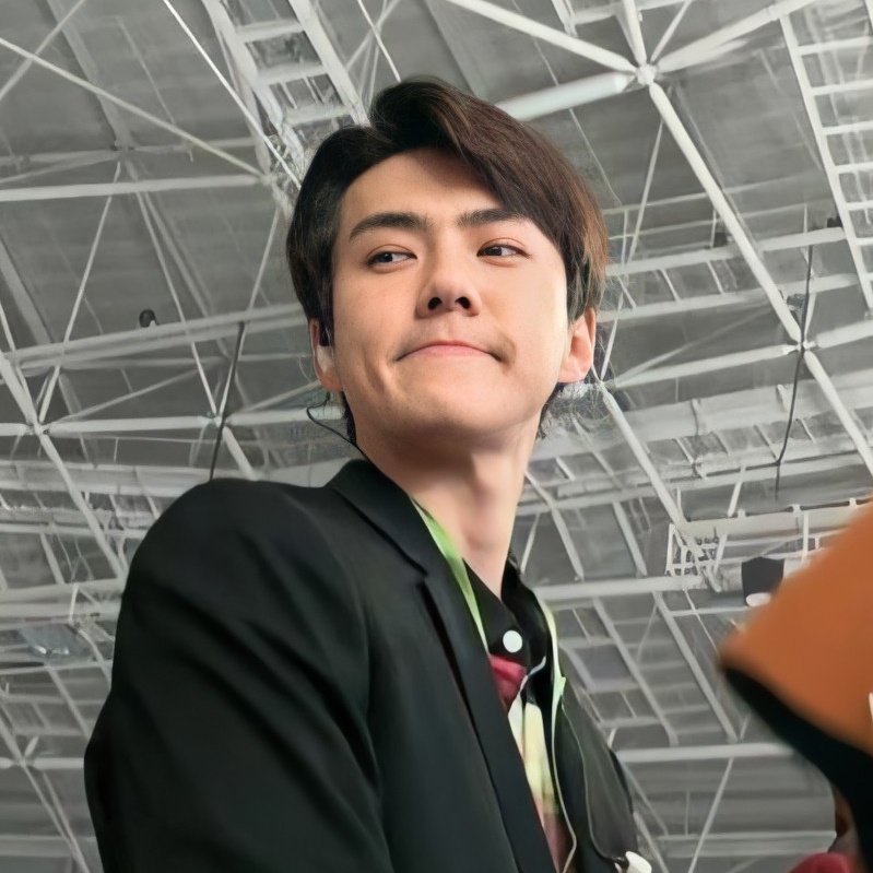 unbleached sehun tweet media