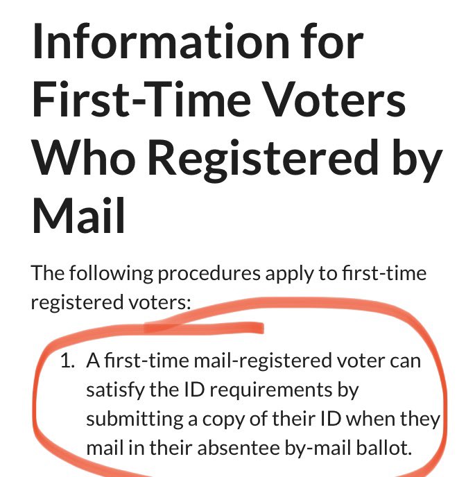 3) This is not my job & the SOS & the 95 election commissions should be doing a MUCH better job informing the public, but instead they provide the following. Will you wait to be sent instructions? That would be a very bad idea.