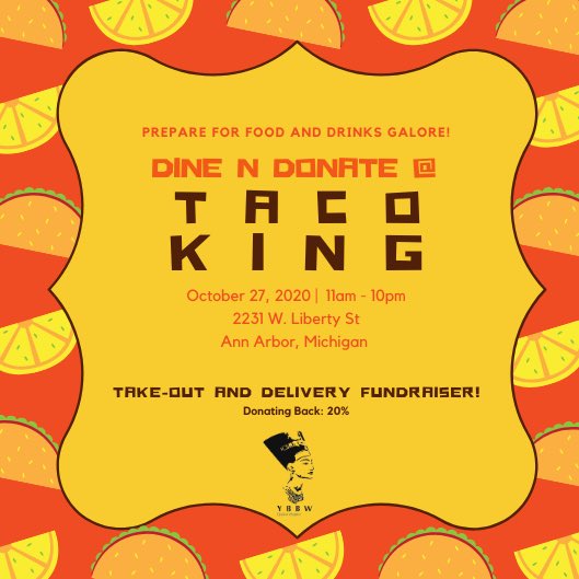 EMU_YBBW's tweet photo. TACO TUESDAY!! Come kick it with your favorite Queens over a few tacos and drinks @ TACO KING. Click the link below to commit to eat 🌮🌯 
https://t.co/qdvtFjUbcX https://t.co/NmH7ges4WL
