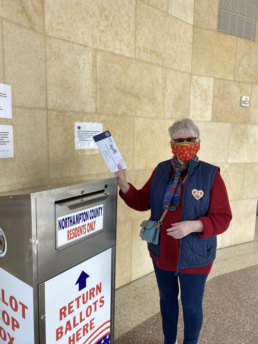 Edspitzer1's tweet photo. Voting for Joe in PA https://t.co/ENSNRKU370