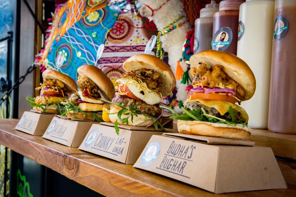 Wahay! <a href="/SafTastic_SK/">Saf's Kitchen</a> is back at <a href="/BiteStreetNN/">BiteStreet</a> this weekend with her Punjabi burgers - chicken, minced lamb or full-on veggie. Each one packed with delightful flavour. Have you got your tickets yet? eventbrite.co.uk/e/bite-street-…