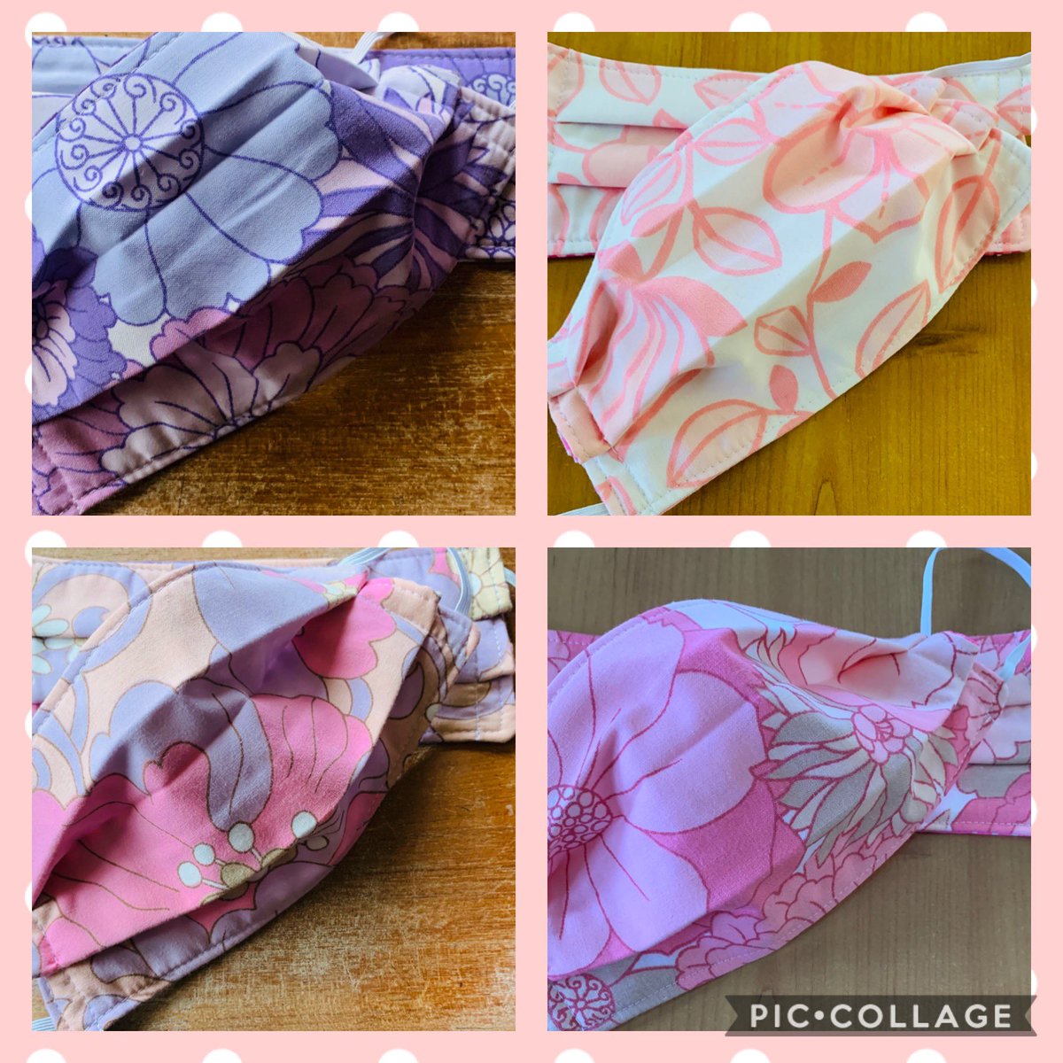 Some of my vintage fabric , triple layer washable face masks, would make great  Christmas gifts ! etsy.com/shop/dottysshop