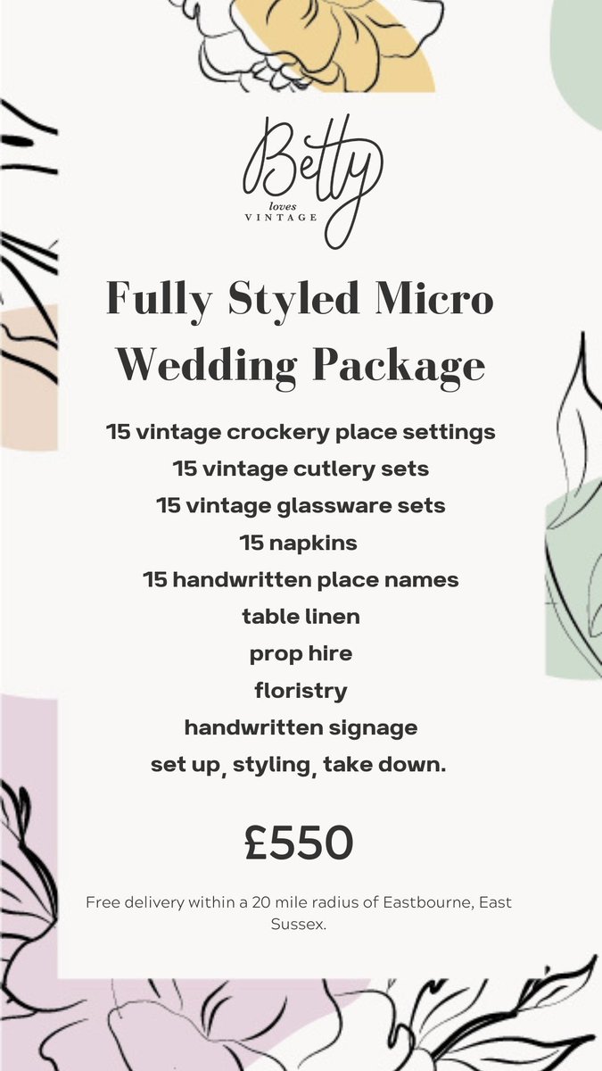 Your #microwedding may be small in numbers that does not mean that it has to be small in details. Focusing on the finishing touches &amp; personal details that reflect you as a couple, will make your #wedding truly unique.