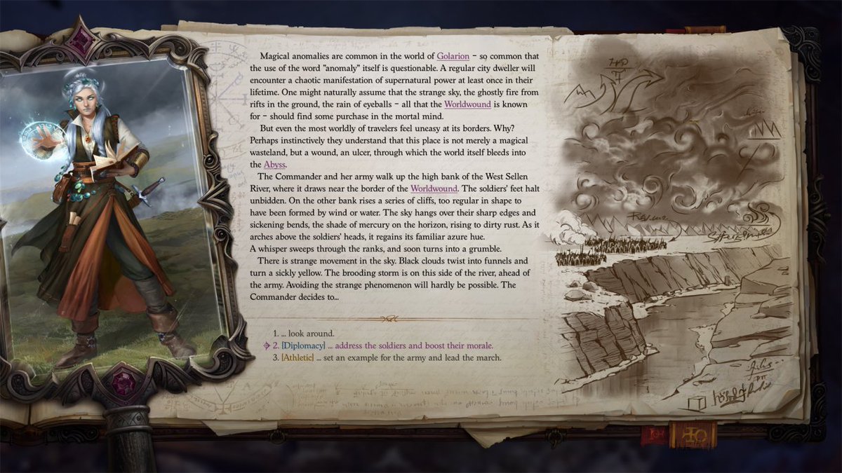 Psst... Would you like to see a sneak peek for the book events UI? #Wrathoftherighteous #wrath #Pathfinder