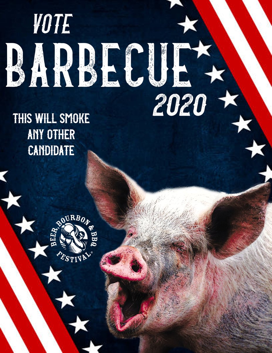 ELECTION TIME!!! Folks, vote your conscious... between Beer, Bourbon, or BBQ!!! Take a look at these campaign posters and vote for YOUR candidate!