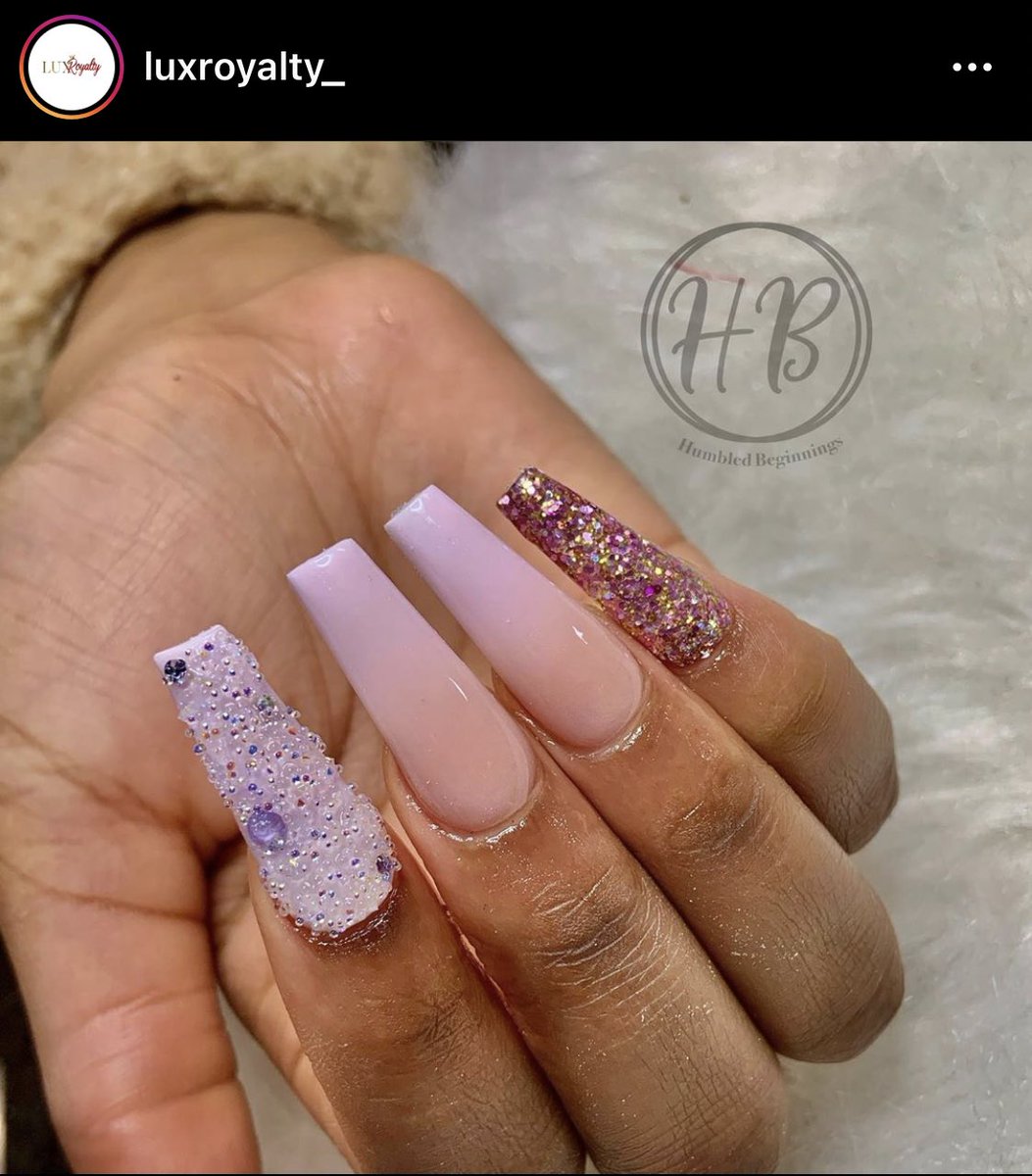 LADIES  I got a friend who can get you RIGHT!! Officially a celeb nail tech, she books quick! Get in now with  @persistentpeace !