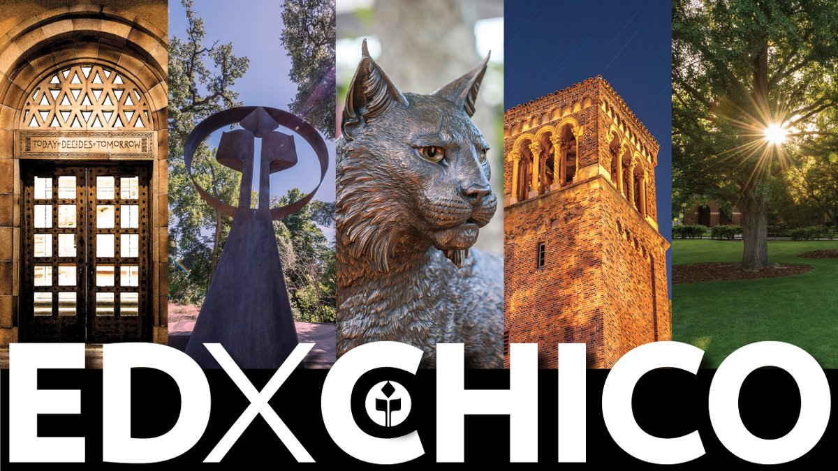 Alumni and Family Weekend kicks off with #EDXCHICO this Friday, at 9 a.m.! This is an event you do not want to miss–we'll be live streaming it here bit.ly/3alrKsI and on our Facebook page. Check out the distinguished faculty scheduled to present: bit.ly/2H99xnz