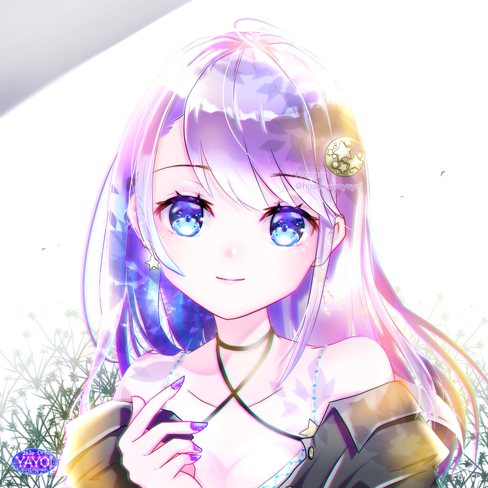 星川ヤヨイ 在 Twitter 上 いつもありがとう まもなく3年 感謝を込めて ラベンダー ラベンダー オレンジ オススメのブレンドで別バージョンも作ってみました フリーアイコン フリーアイコン女の子 ラベンダー 高画質 メイキング